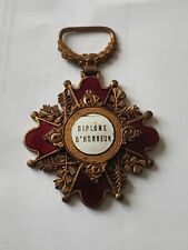 Médaille Diplôme D'honneur