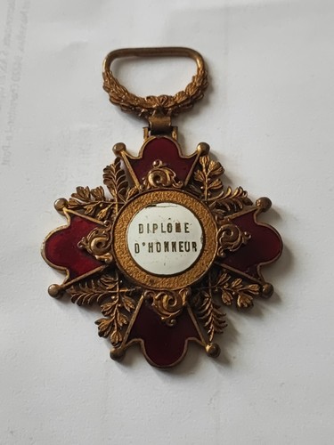 Médaille diplôme honneur - médaille,