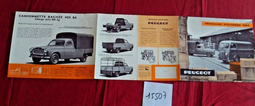 15507 dépliant peugeot - , /