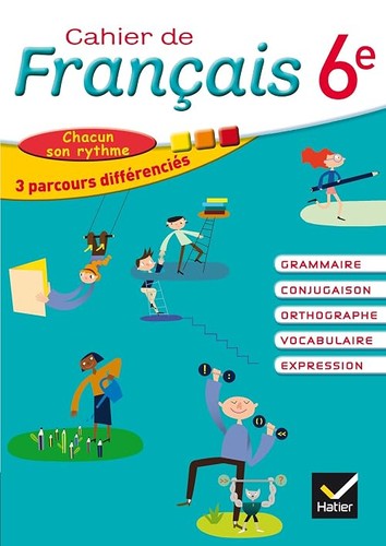 Cahier français - de,