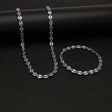 Chaine + Bracelet graine café