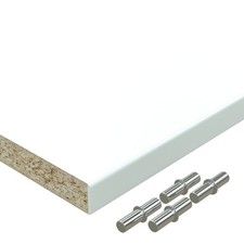 Étagère En Bois Blanc Avec