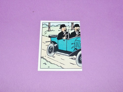 227 panini tintin herge - tintin,