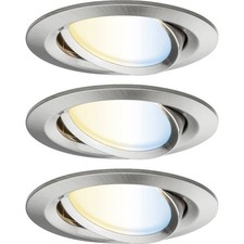 Paulmann 92962 Luminaire à LED encastrable LED 18 W fer (brossé)