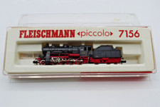 FLEISCHMANN PICCOLO LOCOMOTIVE VAPEUR BR 56 20 48 AVEC TENDER DRG RÉFÉRENCE 7156