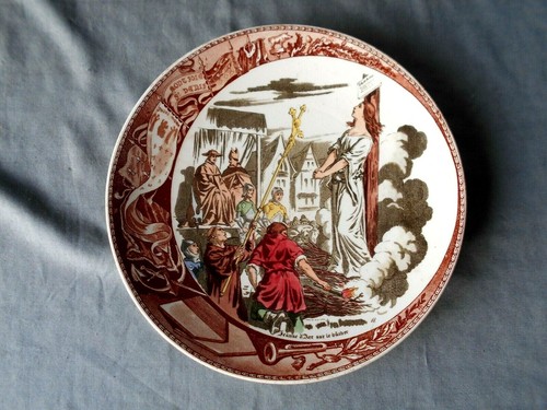 Assiette sarreguemines jeanne - assiette,
