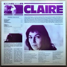 LP 33 TOURS - CLAIRE - PREMIERE PUBLICATION - RCA - 1979 - TBE