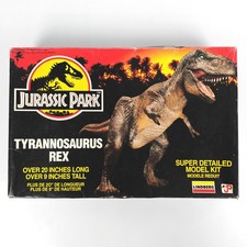 Maquette Jurassic Park Tyrannosaurus Rex / Model Kit Lindberg T-Rex / Incomplet