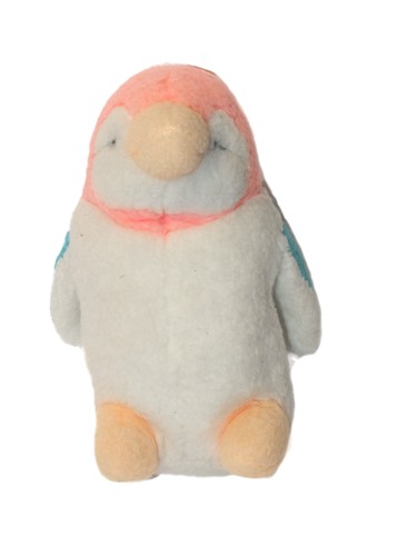 Vintage peluche pingouin - peluche, blanc