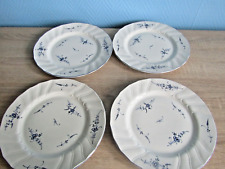 4 Assiettes plates en  Villeroy et Boch modèle vieux Luxembourg Ø24cm