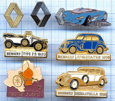 Lot Pin's voitures anciennes