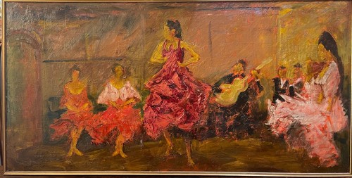 Peinture huile sur toile - peinture,