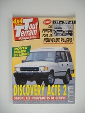 TOUT TERRAIN MAGAZINE 58 DISCOVERI 2-PAJERO 3.5 V6 et 2.8 TD-PATROL GR LX