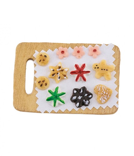 Poupées maison biscuits - biscuits, sur