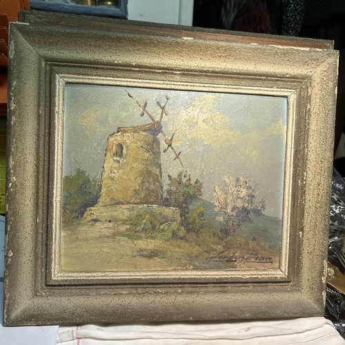 Huile sur panneau fortune - sur,