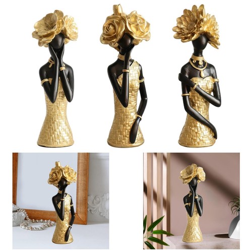 Statuette femme africaine - statuette,