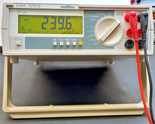 Multimetre table metrix mx - metrix,