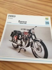 Enfield 500 Bullet 1990 Carte
