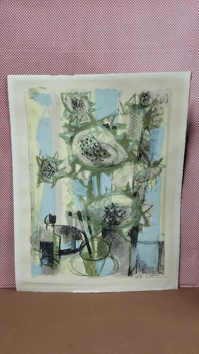 Lithographie maurice elie - maurice,