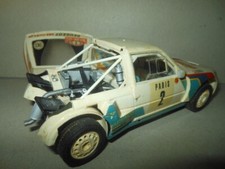 rare voiture Peugeot 205 Turbo 16 T16 kit 1/24 miniature rallye wrc rs gt 306