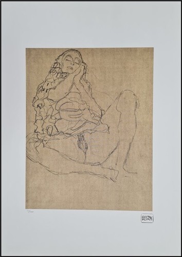 Gustav klimt sleeping femme - femme, 70