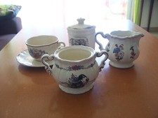 VAISSELE FAIENCE DE SARREGUEMINES SANS FÊLURE