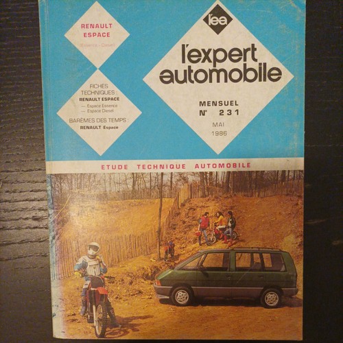Revue technique renault - renault, espace