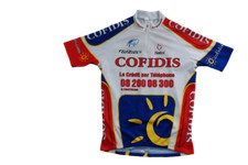 Maillot vélo rétro Nalini Cofidis UCI Wilier
