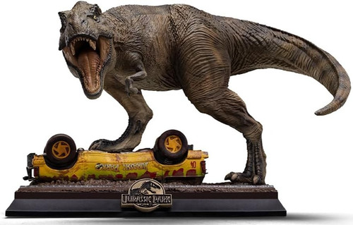 Jurassic park rex - t-rex, attack