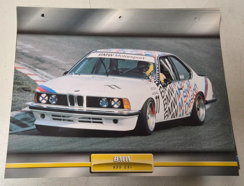 Bmw 635 csi carte - bmw, fiche