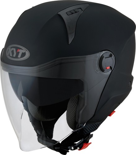 Casque jet kyt city noir - kyt, mat