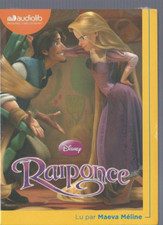 livre lu sur cd mp3 Raiponce de Disney