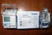 INTERRUPTEUR CREPUSCULAIRE ET HORAIRE HEBDO. 1220100 THEBEN, LUNA 122 top2 RC AL