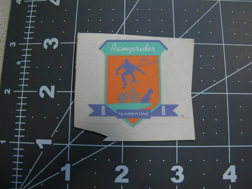 Vtg 1980s 1990s bmx sticker - 1980s,