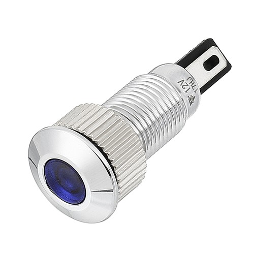 Voyant led 12v 8mm bleu - voyant,