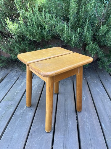 Tabouret vintage scandinave - tabouret,