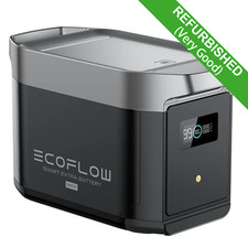 Reconditionné 2048Wh LiFePO4 Batterie intelligente pour EcoFlow DELTA 2 Max