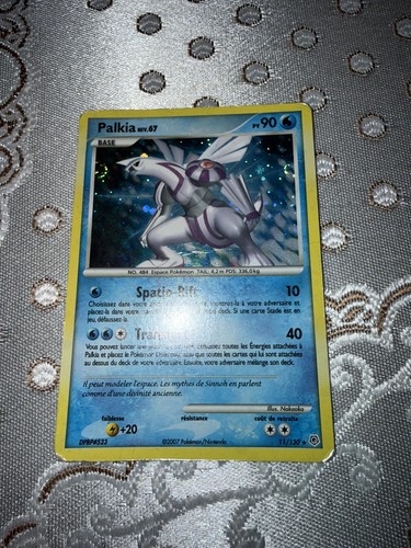 Carte pokémon holo palkia - carte,