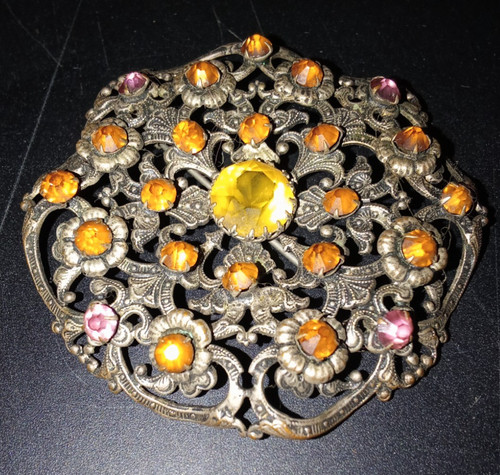 Superbe ancienne broche art - superbe,