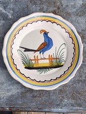 ASSIETTE FAÏENCE  DE NEVERS