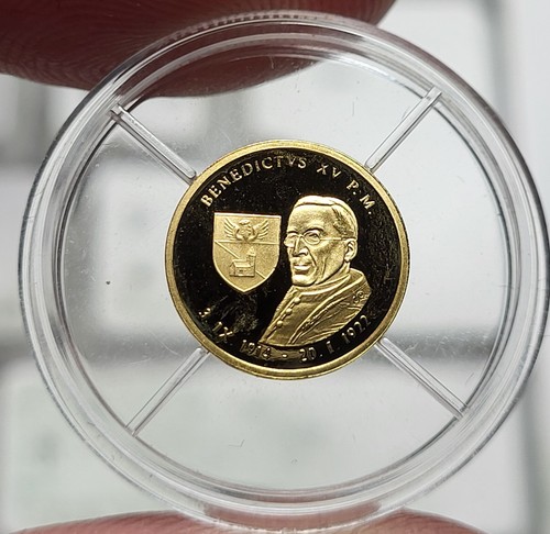 1e1 médaille vatican or - -,