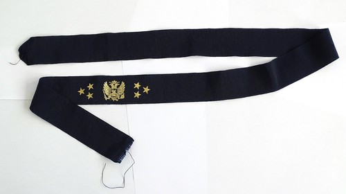 Russie ruban bleu fonce - bleu, avec