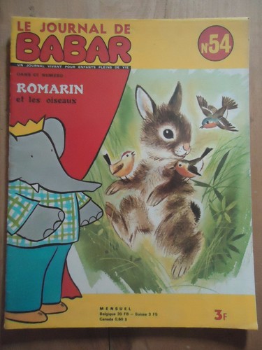 Journal babar 54 - babar,