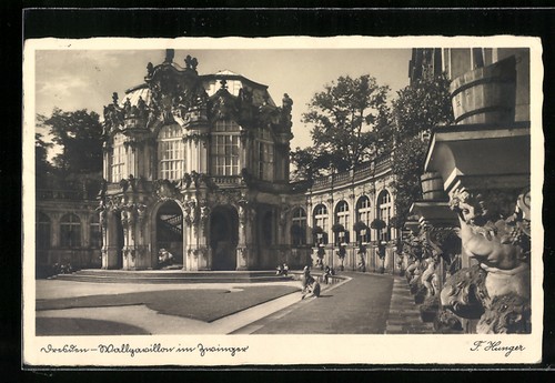 Carte postale dresde - postale, pavillon