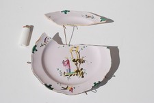 1 assiette en faïence de