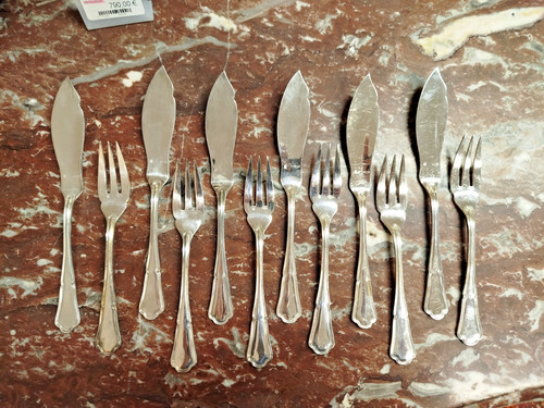 Service poisson couverts - poisson,