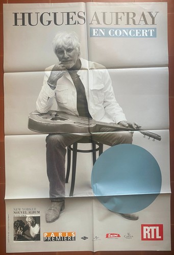 Affiche concert hugues aufray - affiche,