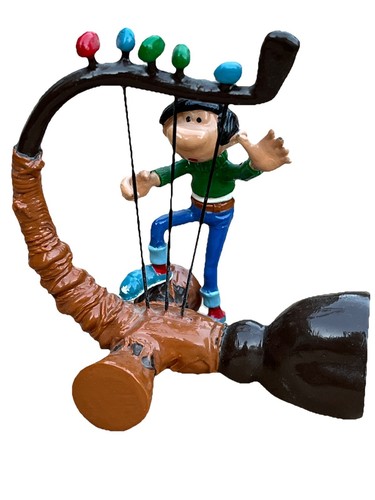 Figurine pixi gaston - gaston, son