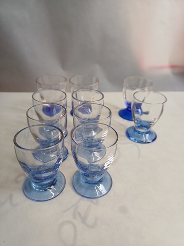 Lot mini verres - verres, pied