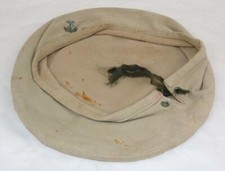 Béret beige fabrication locale Troupes Coloniales armée française Indochine